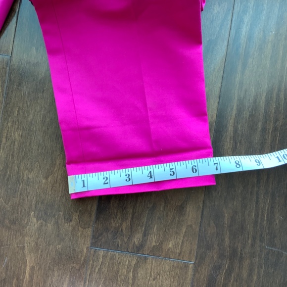 BANANA REPUBLIC Martin Fit Pink Ankle Pants Petite. Size 4P. - Picture 7 of 11
